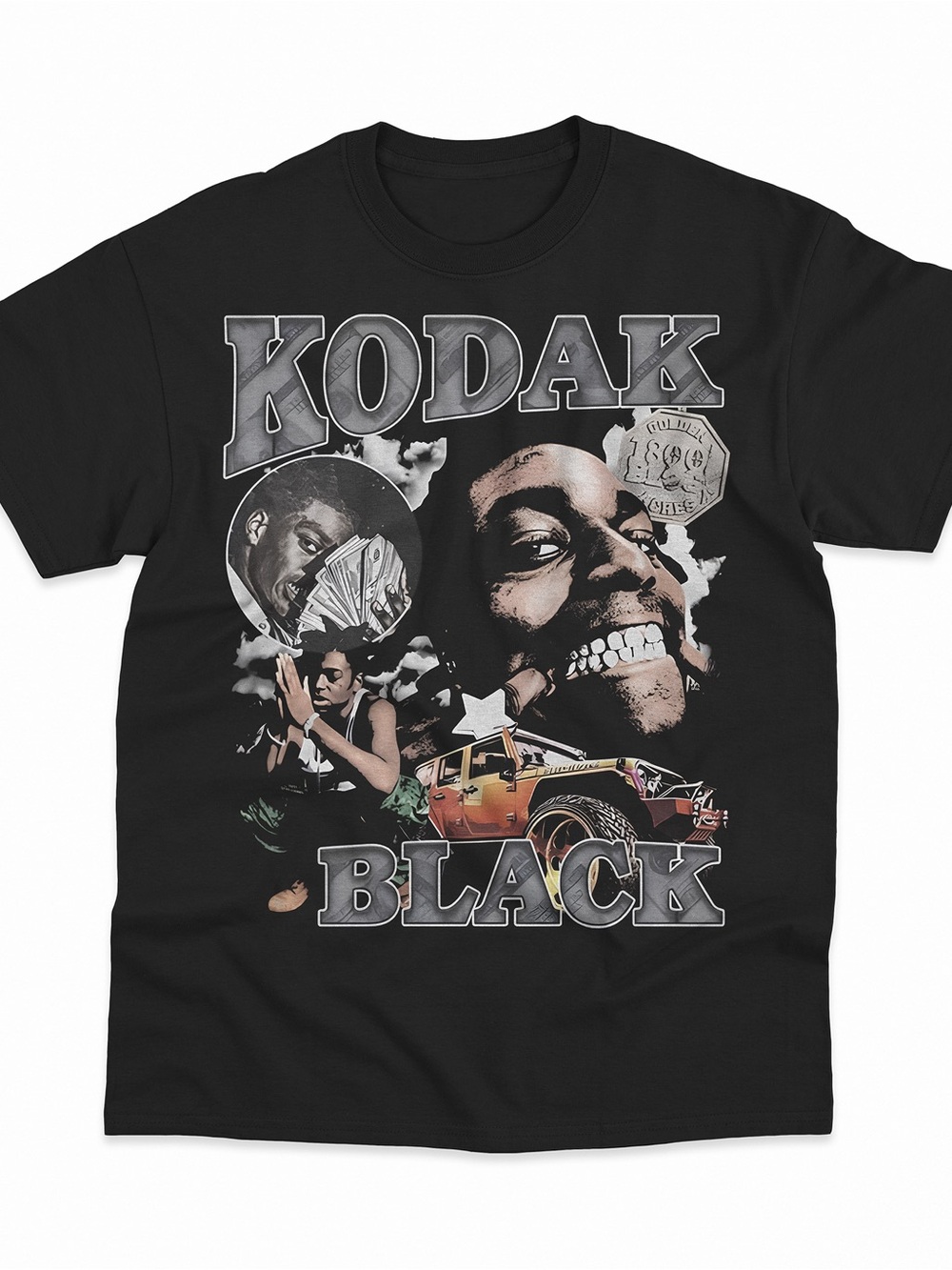 Kodak Project Baby Hip-Hop Graphic Tee - Black Unisex